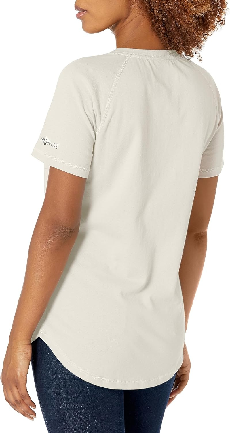 image:imageCarhartt Womens Force Relaxed Fit Midweight Pocket TShirt 105415Malt