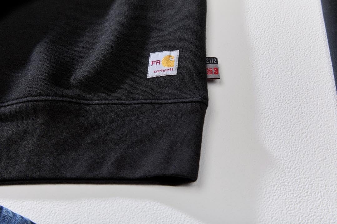 image:imageCarhartt Womens Fr Force Marquette Crewneck Logo SweatshirtBlack