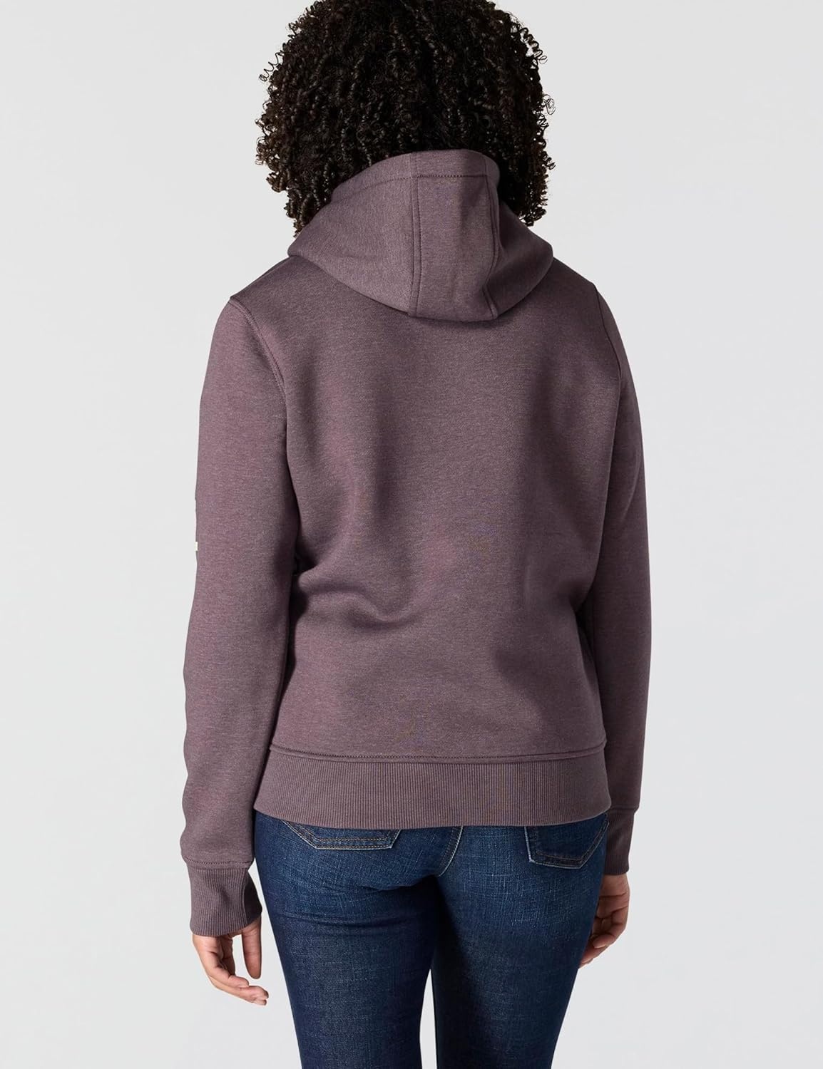 image:imageCarhartt Womens Iconic Clarksburg Logo SweatshirtBlackberry Heather
