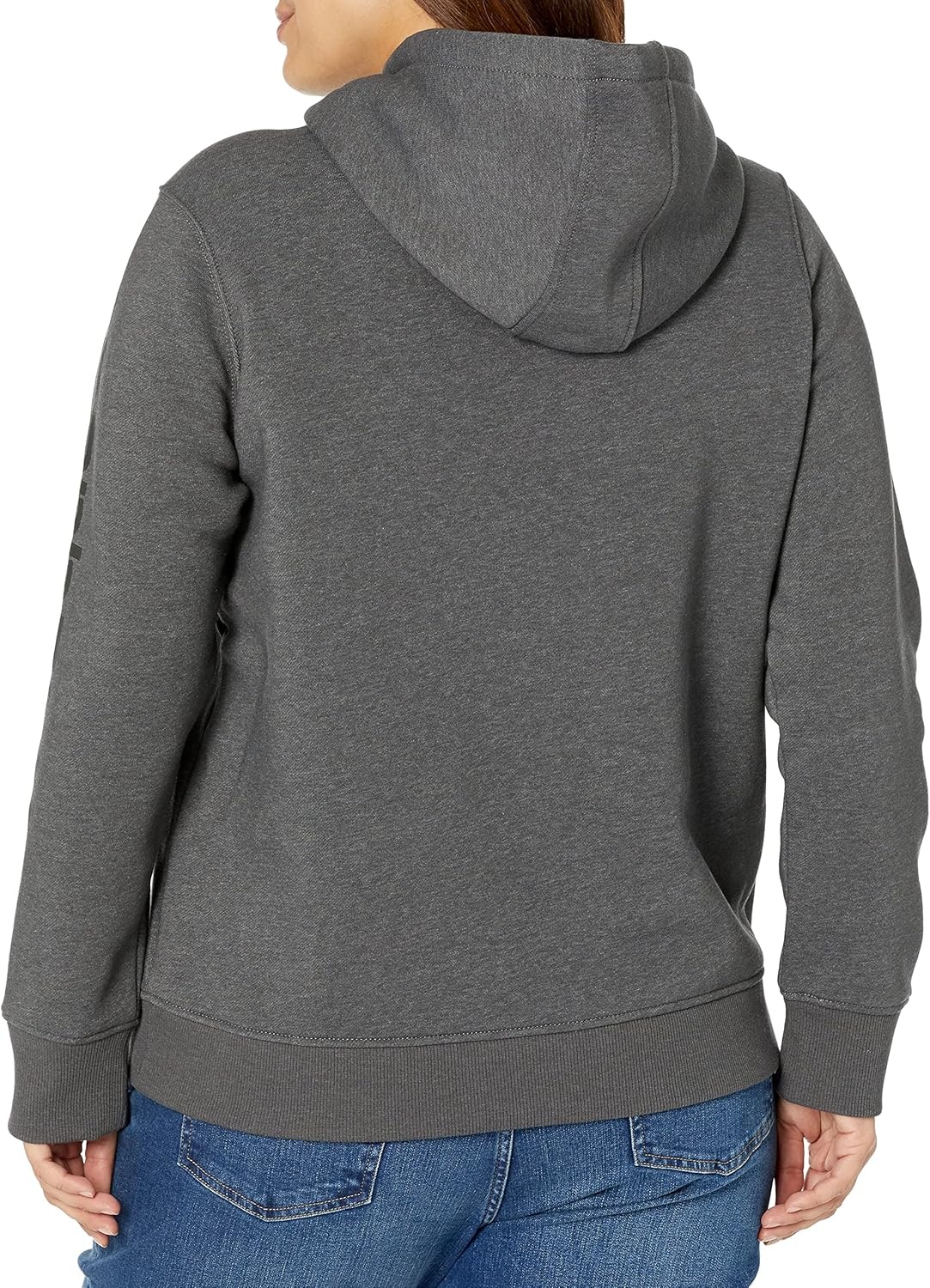 image:imageCarhartt Womens Iconic Clarksburg Logo SweatshirtCarbon Heather
