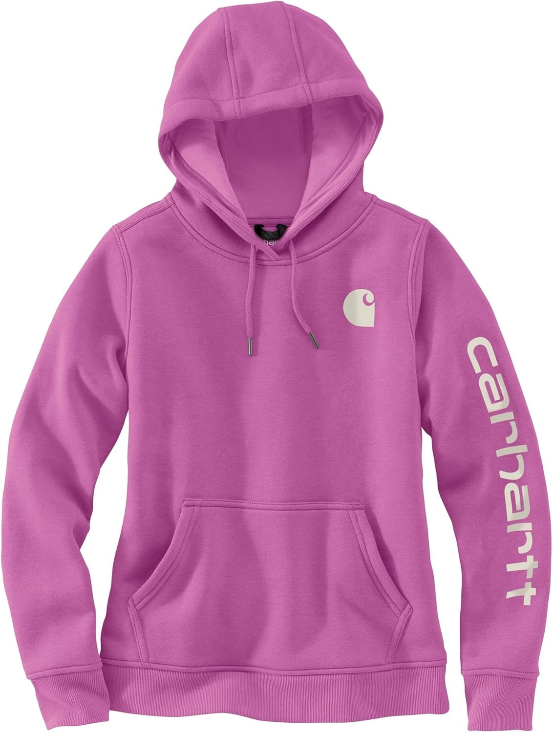 image:imageCarhartt Womens Iconic Clarksburg Logo SweatshirtCherry Bloom
