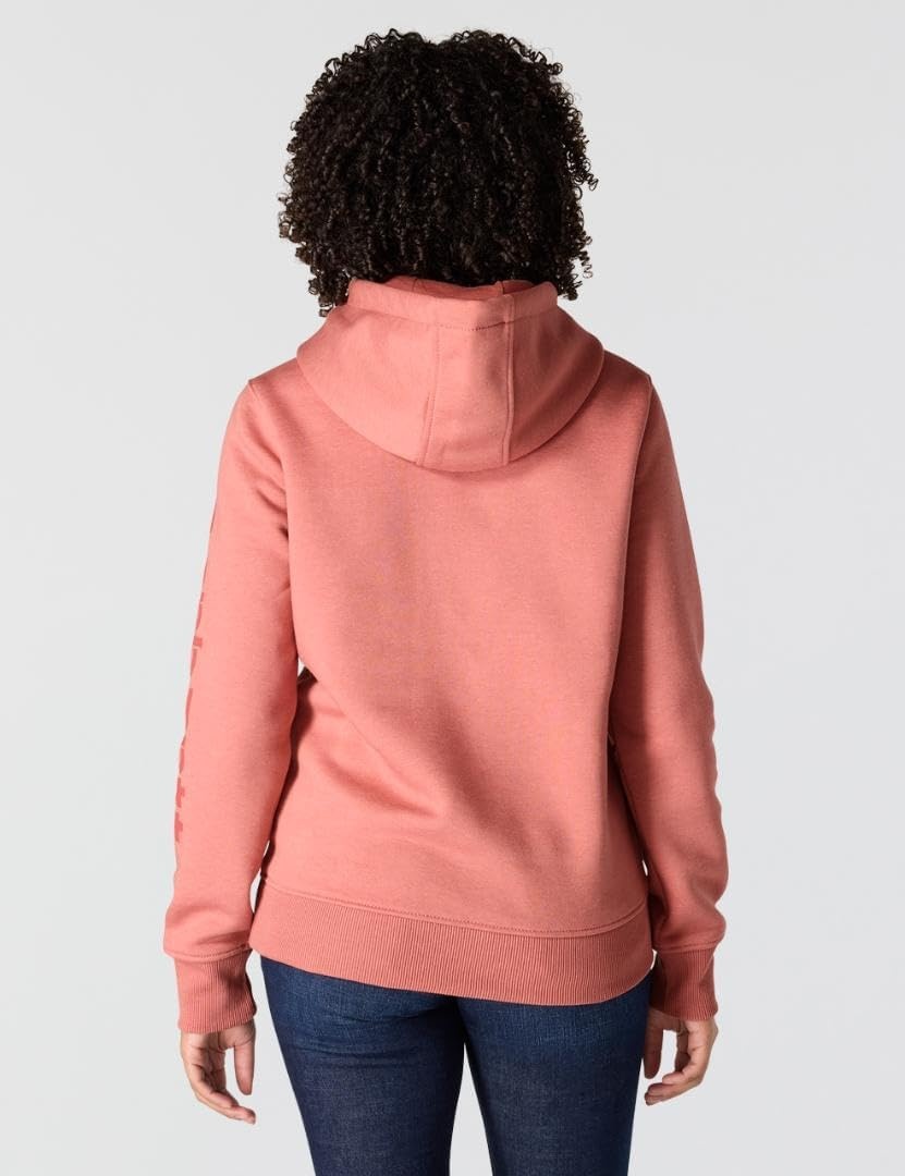 image:imageCarhartt Womens Iconic Clarksburg Logo SweatshirtDusty Cedar Heather