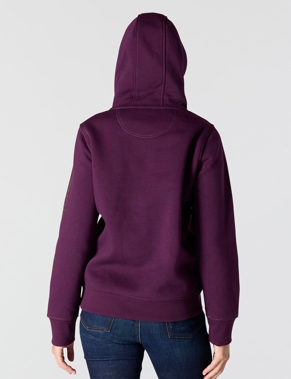 image:imageCarhartt Womens Iconic Clarksburg Logo SweatshirtEggplant