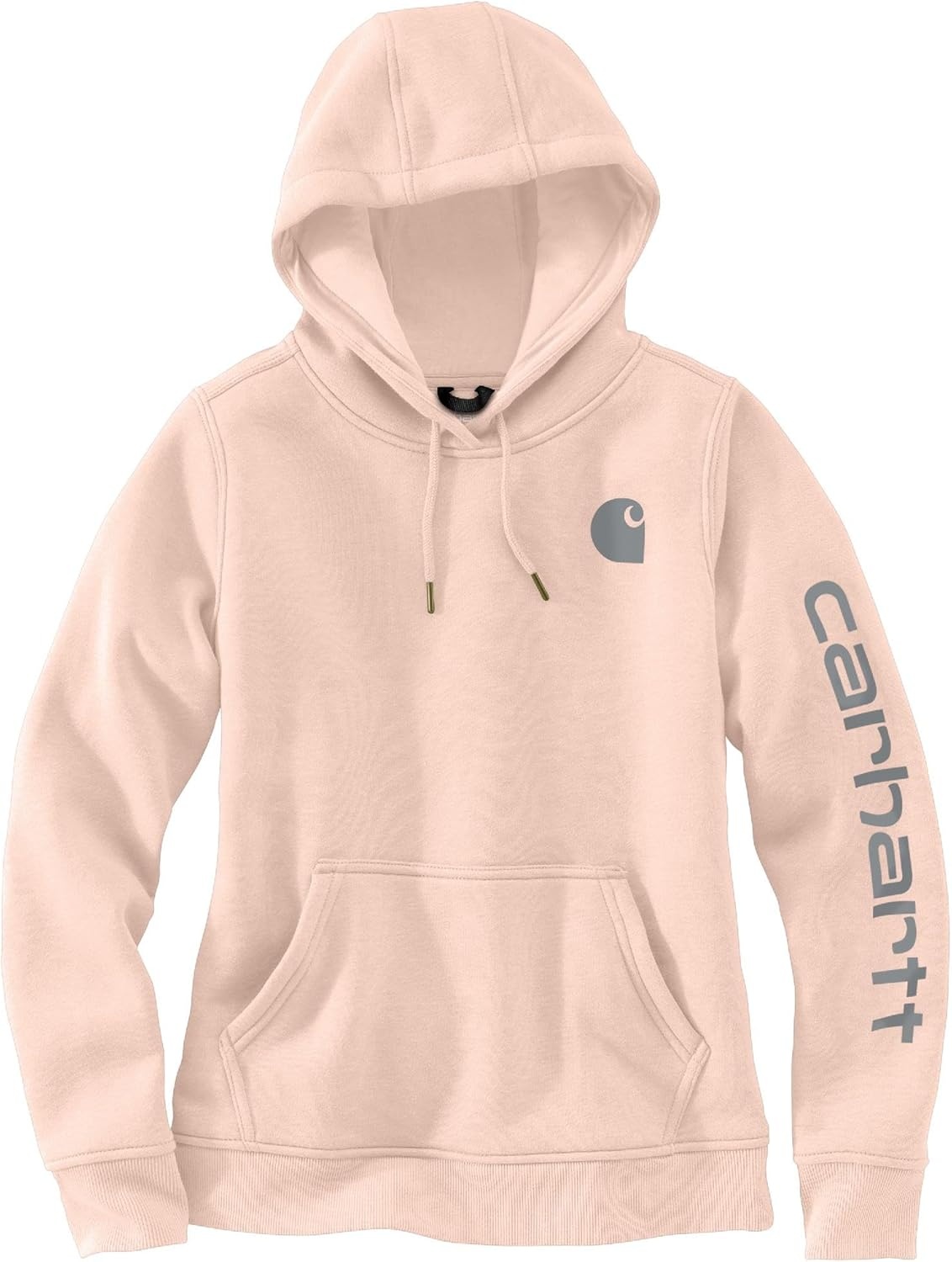 image:imageCarhartt Womens Iconic Clarksburg Logo SweatshirtGeorgia Peach