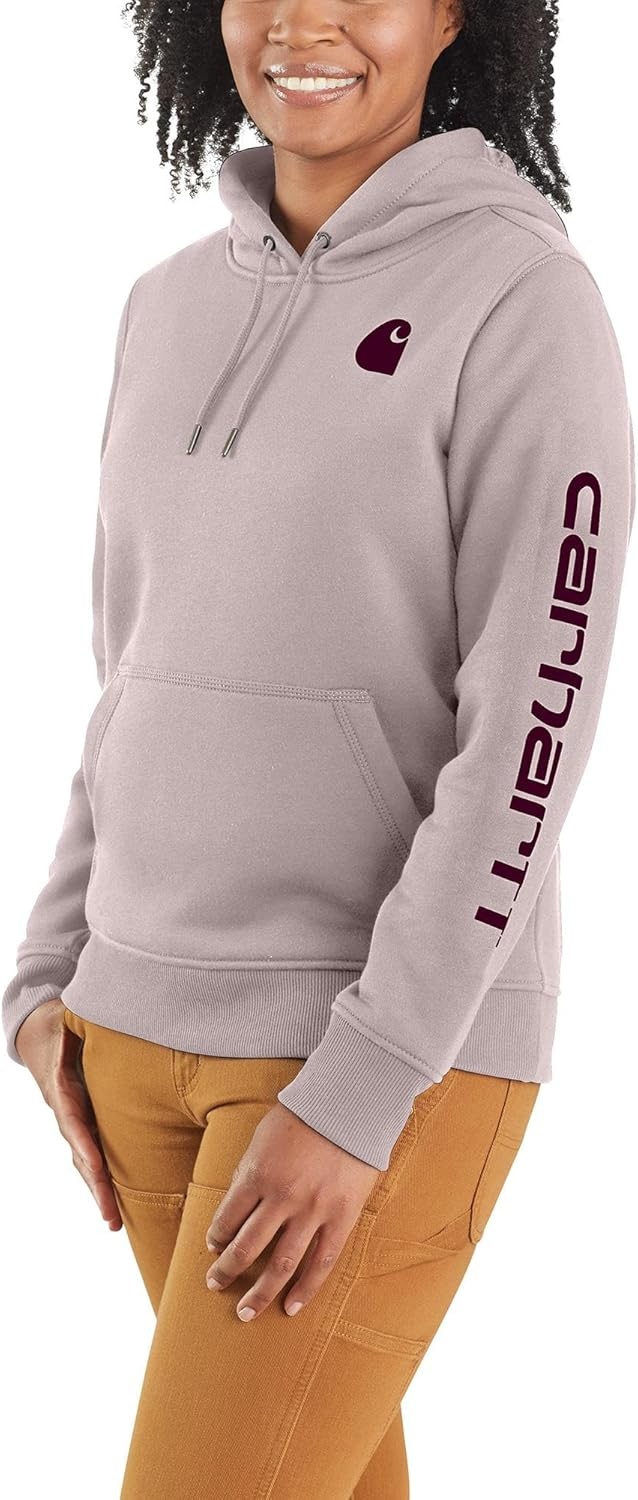 image:imageCarhartt Womens Iconic Clarksburg Logo SweatshirtMink