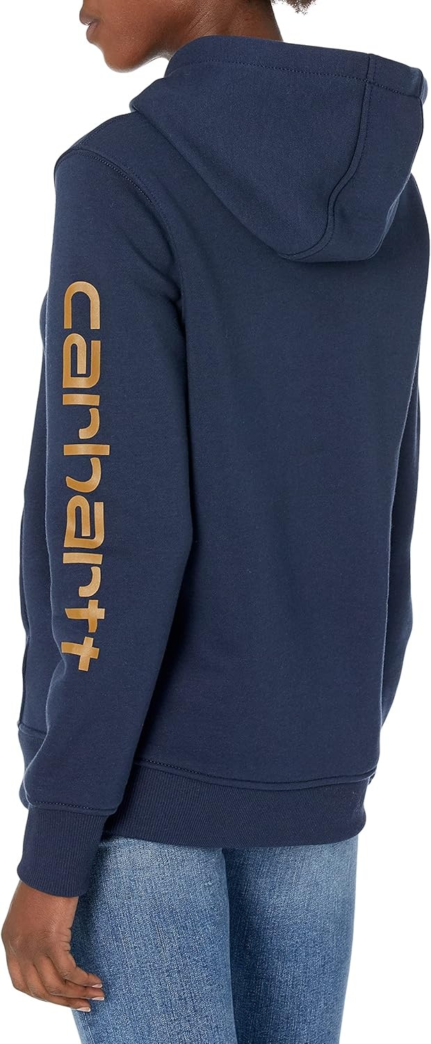 image:imageCarhartt Womens Iconic Clarksburg Logo SweatshirtNavy Heather