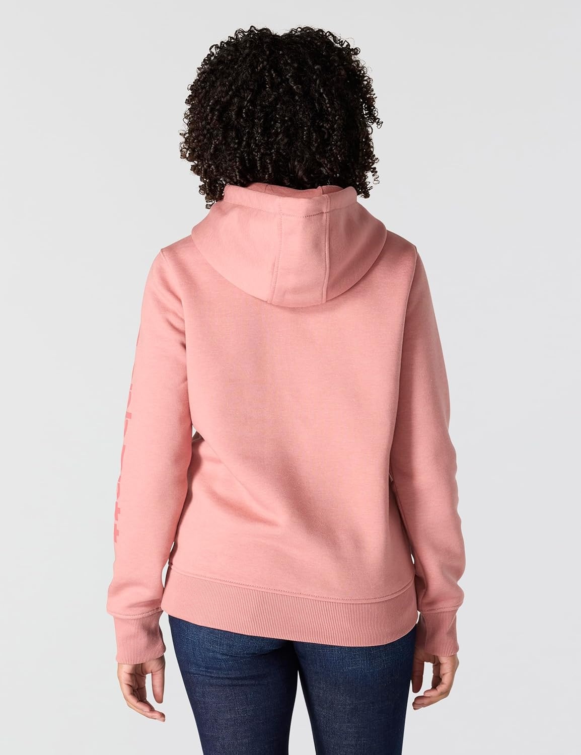 image:imageCarhartt Womens Iconic Clarksburg Logo SweatshirtRose Tint Heather