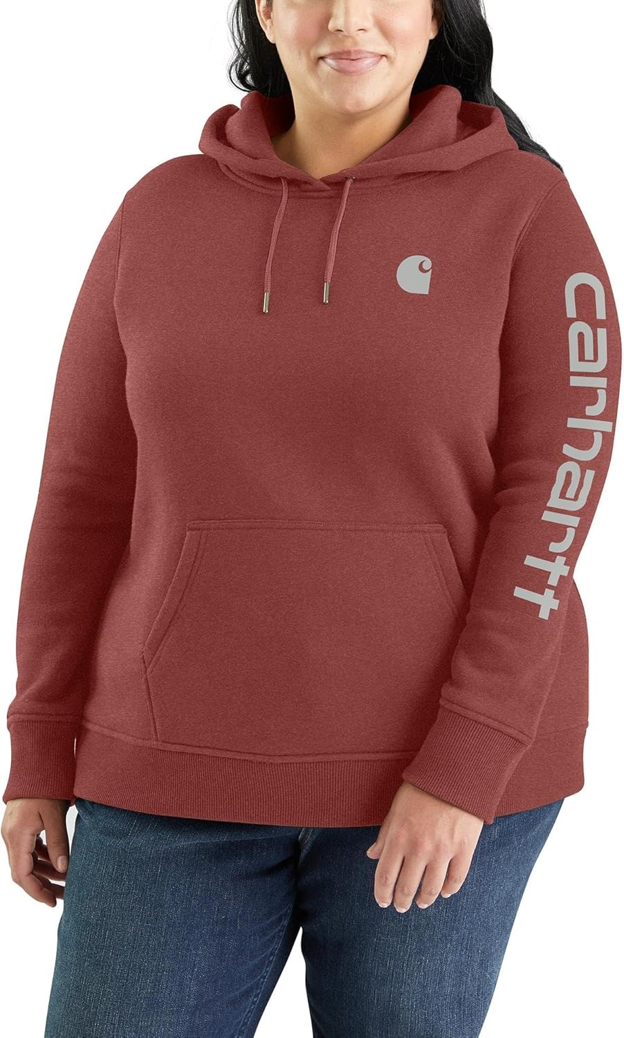 image:imageCarhartt Womens Iconic Clarksburg Logo SweatshirtSable