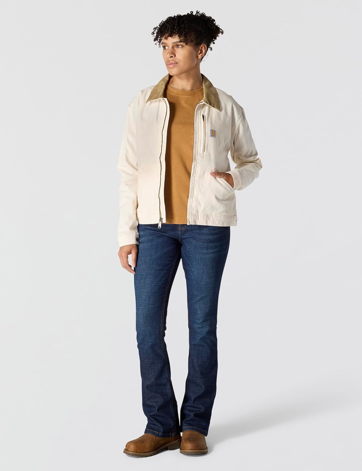 image:imageCarhartt Womens Iconic Crawford Detroit JacketNatural