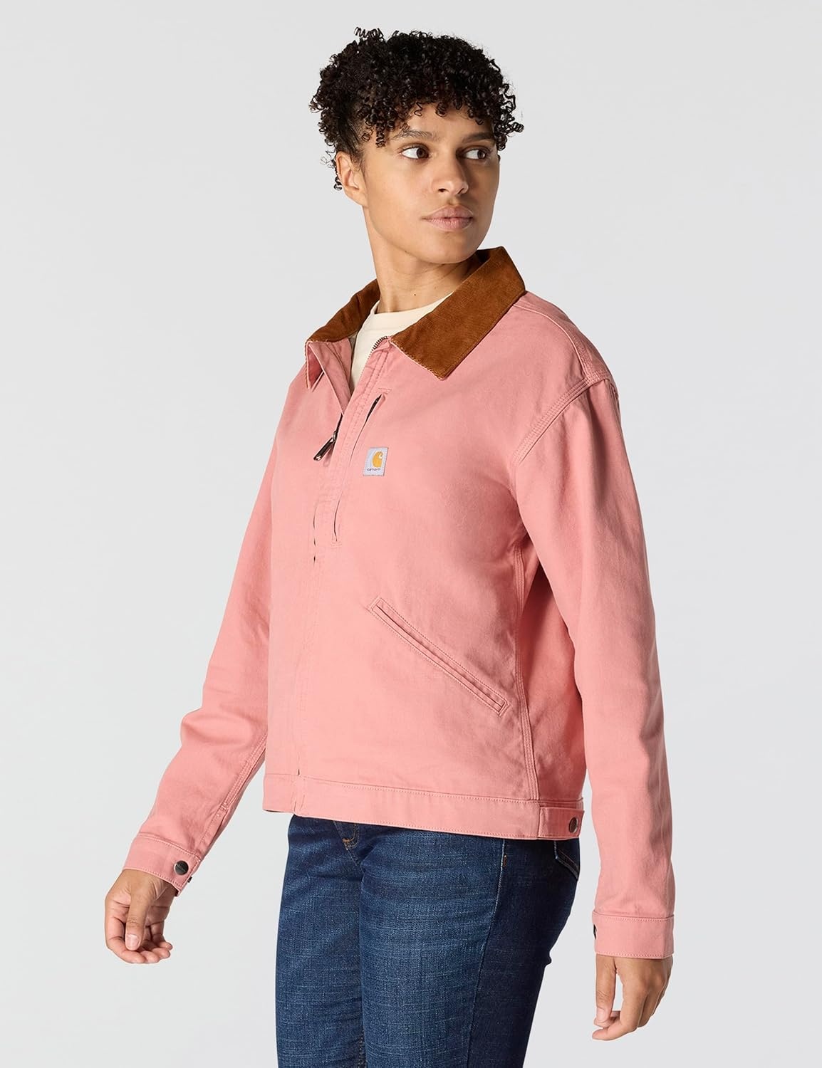 image:imageCarhartt Womens Iconic Crawford Detroit JacketRose Tint