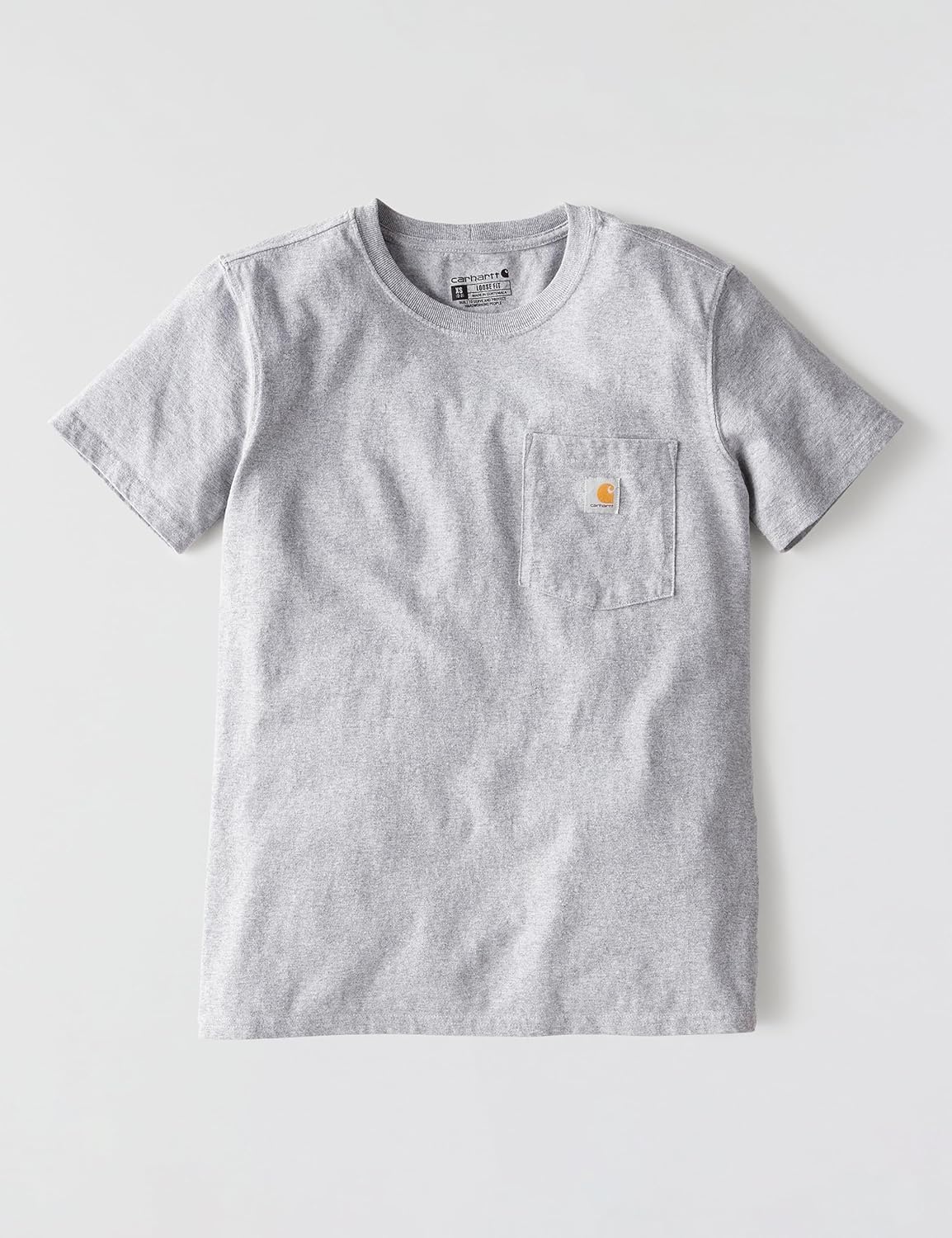 image:imageCarhartt Womens Iconic WK87 Pocket TShirtHeather Gray