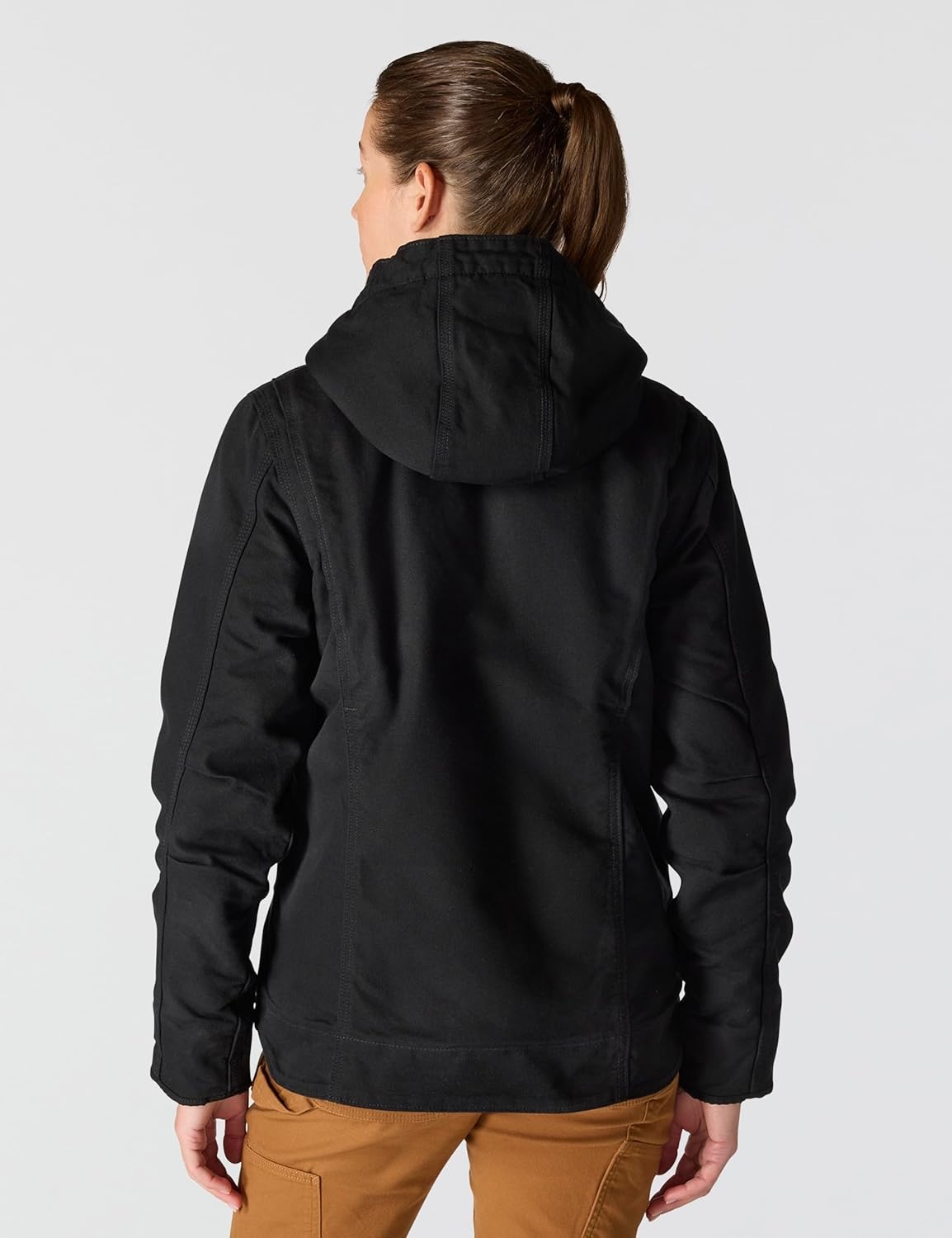 image:imageCarhartt Womens Iconic Washed Duck Sierra JacketBlack
