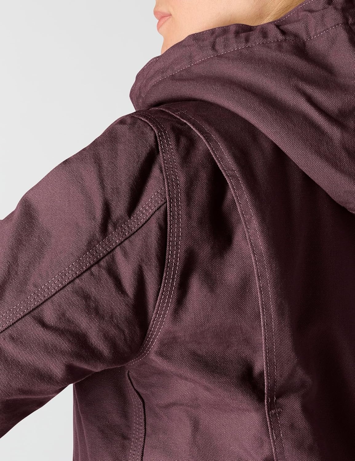 image:imageCarhartt Womens Iconic Washed Duck Sierra JacketBlackberry