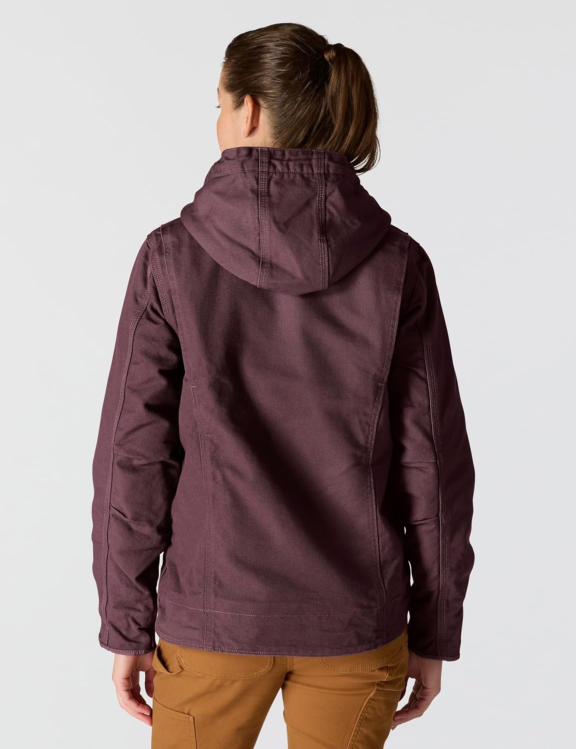 image:imageCarhartt Womens Iconic Washed Duck Sierra JacketBlackberry