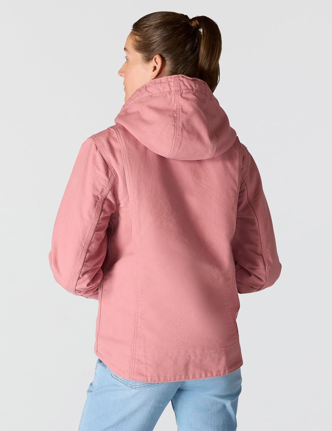 image:imageCarhartt Womens Iconic Washed Duck Sierra JacketRose Tint
