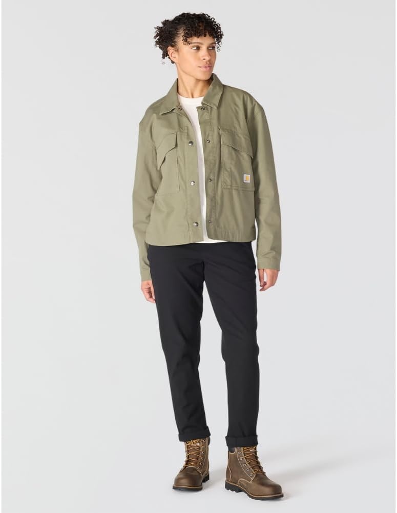image:imageCarhartt Womens Ripstop Utility JacketDusty Olive