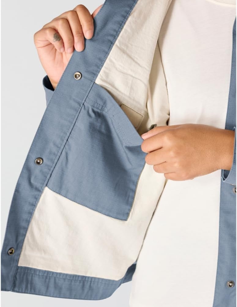 image:imageCarhartt Womens Ripstop Utility JacketIron Blue