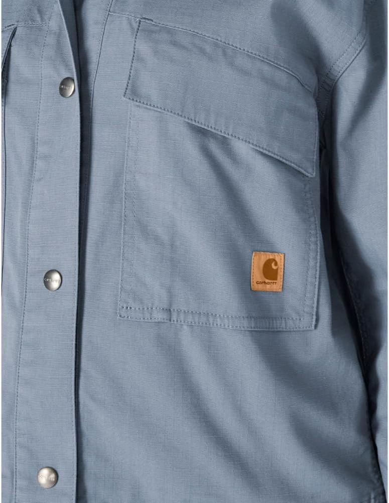 image:imageCarhartt Womens Ripstop Utility JacketIron Blue