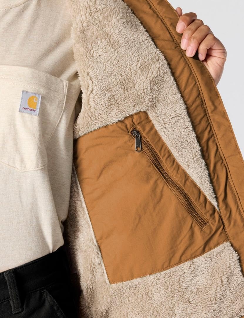image:imageCarhartt Womens Rockford Insulated JacketCarhartt Brown