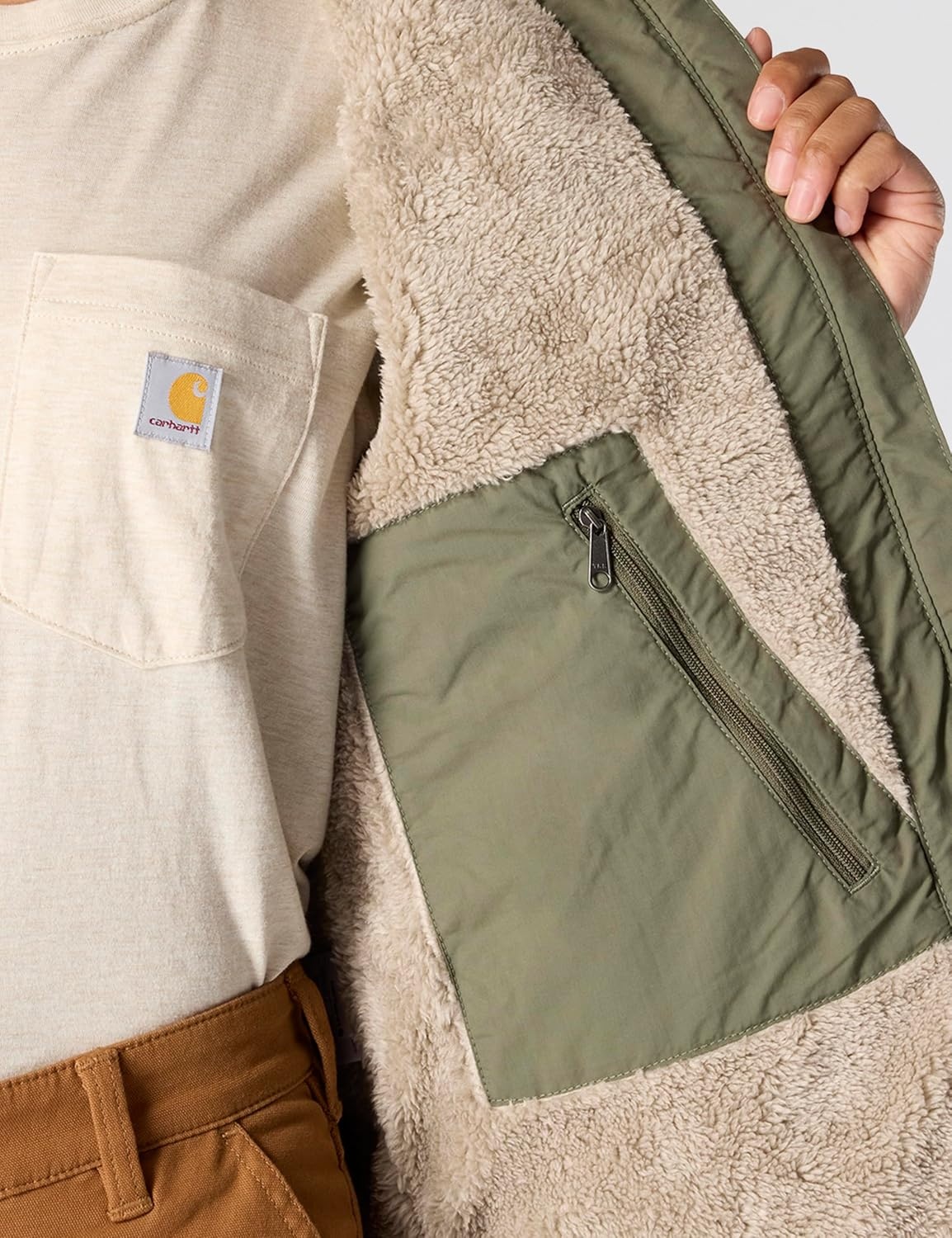 image:imageCarhartt Womens Rockford Insulated JacketDusty Olive