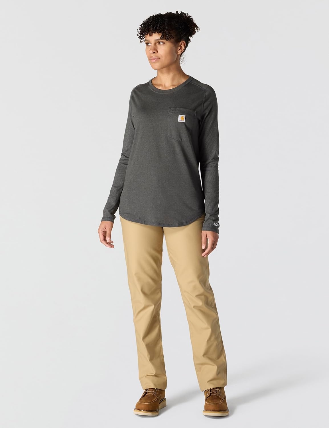 image:imageCarhartt Womens ShirtCarbon Heather
