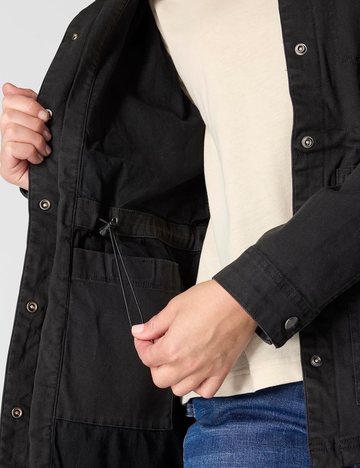 image:imageCarhartt Womens TENCEL Fiber Series Canvas CoatBlack
