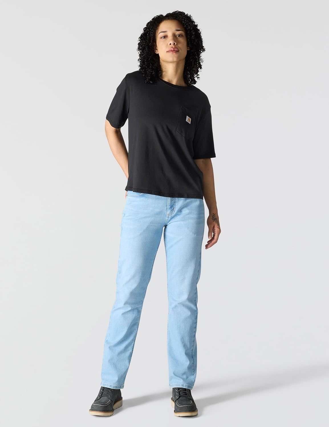 image:imageCarhartt Womens Tencel Fiber Series Loose TShirtBlack
