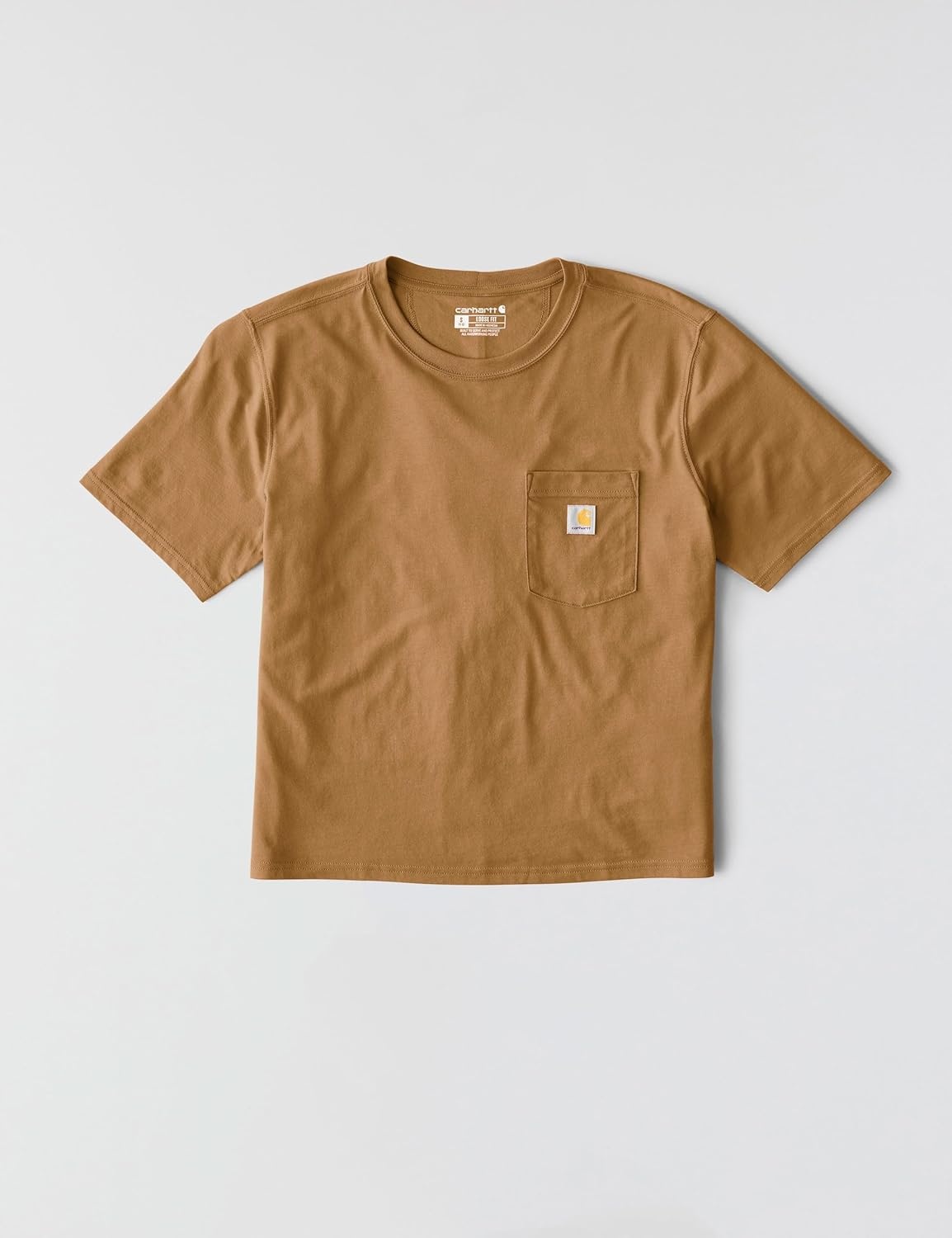 image:imageCarhartt Womens Tencel Fiber Series Loose TShirtCarhartt Brown