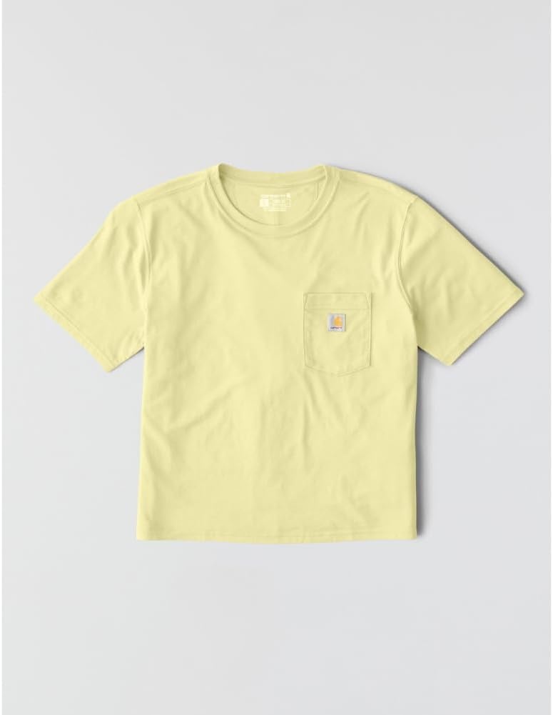 image:imageCarhartt Womens Tencel Fiber Series Loose TShirtCelestial Yellow