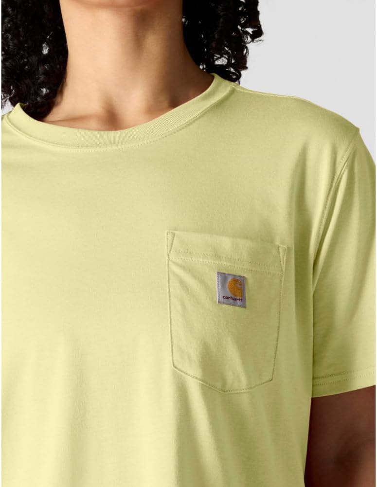 image:imageCarhartt Womens Tencel Fiber Series Loose TShirtCelestial Yellow