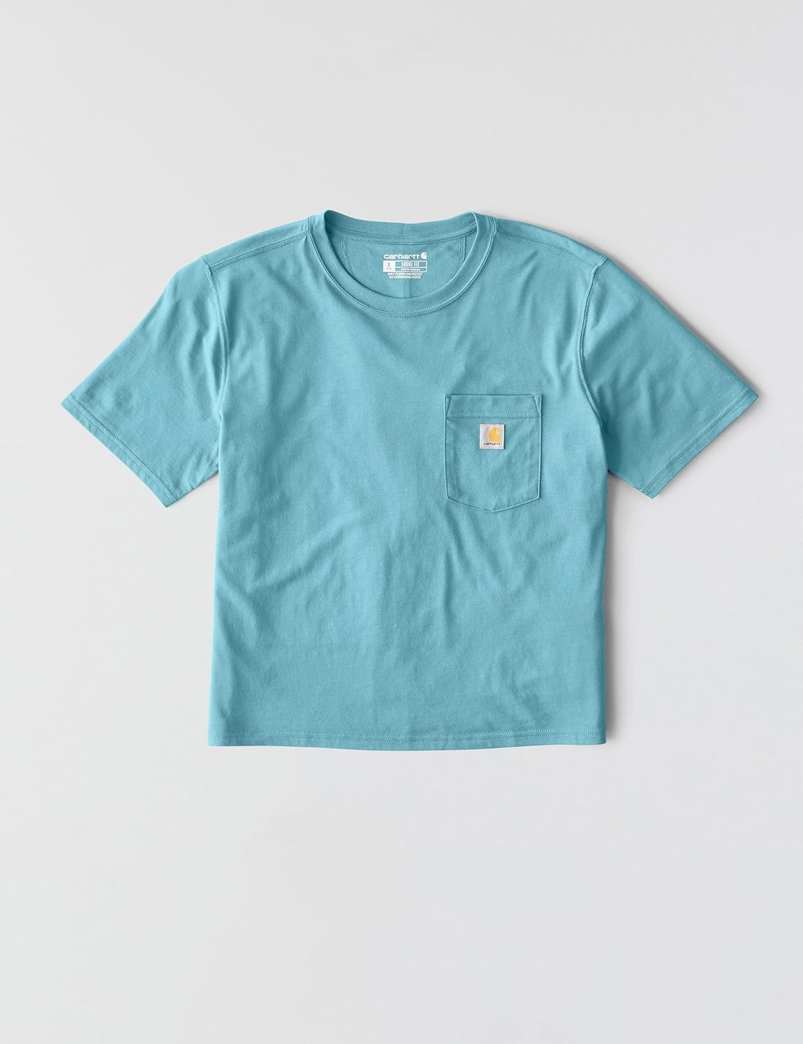 image:imageCarhartt Womens Tencel Fiber Series Loose TShirtDusted Aqua