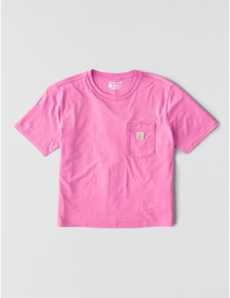 image:imageCarhartt Womens Tencel Fiber Series Loose TShirtElectric Fuchsia