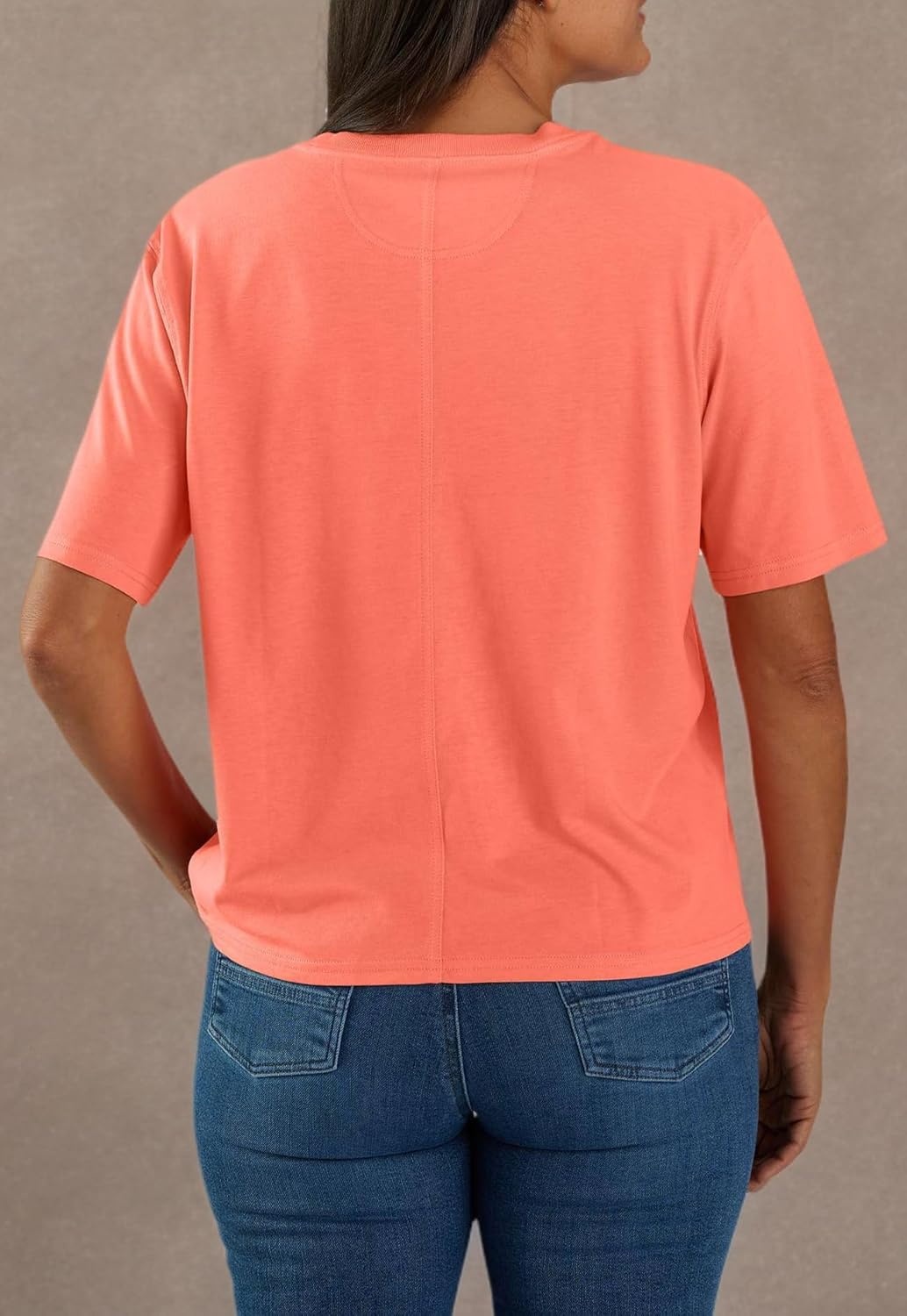 image:imageCarhartt Womens Tencel Fiber Series Loose TShirtFresh Salmon