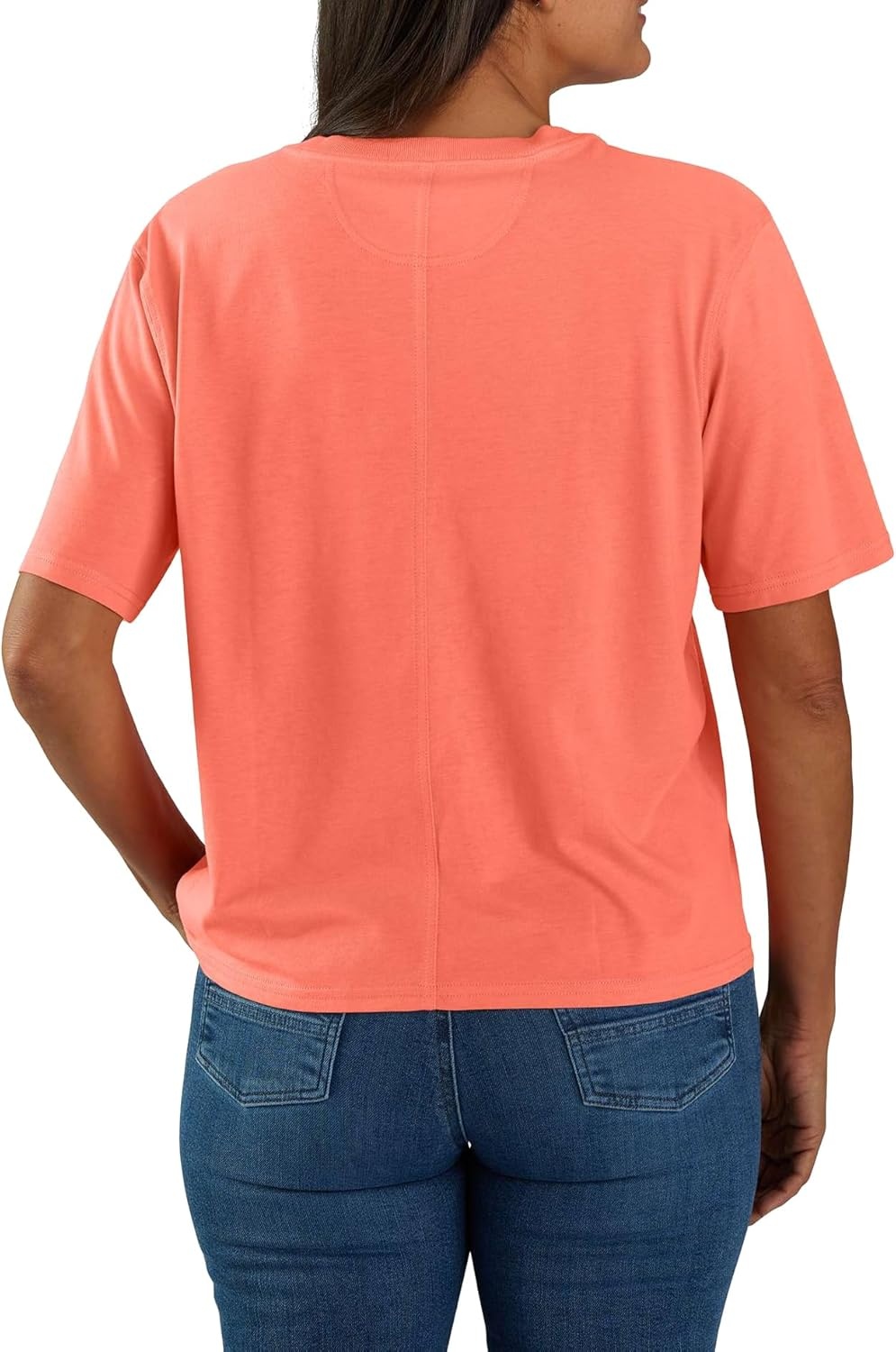 image:imageCarhartt Womens Tencel Fiber Series Loose TShirtFresh Salmon
