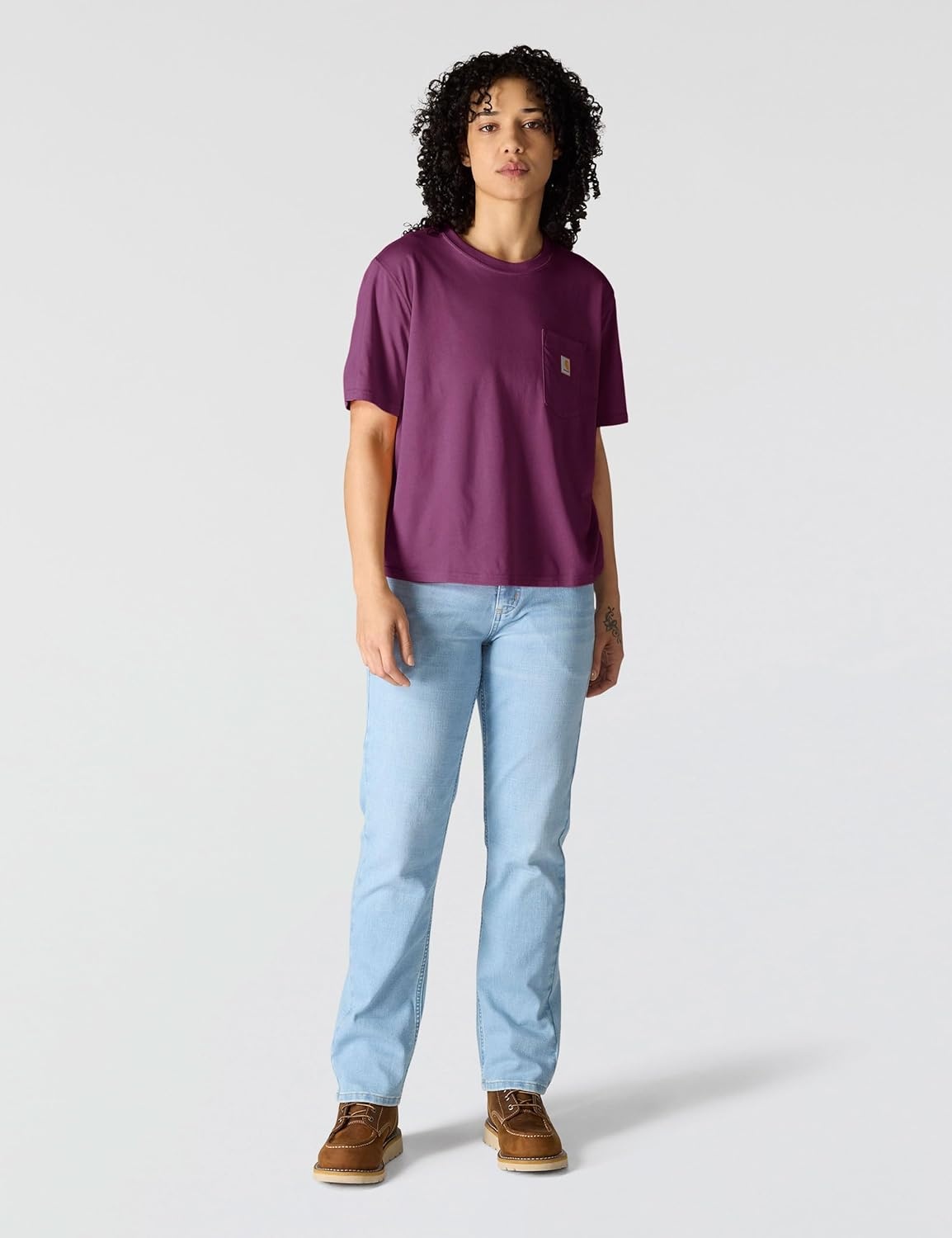 image:imageCarhartt Womens Tencel Fiber Series Loose TShirtGooseberry