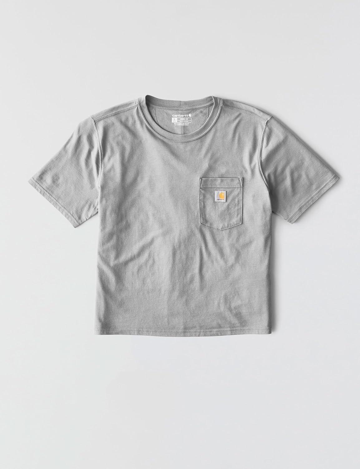 image:imageCarhartt Womens Tencel Fiber Series Loose TShirtHeather Gray