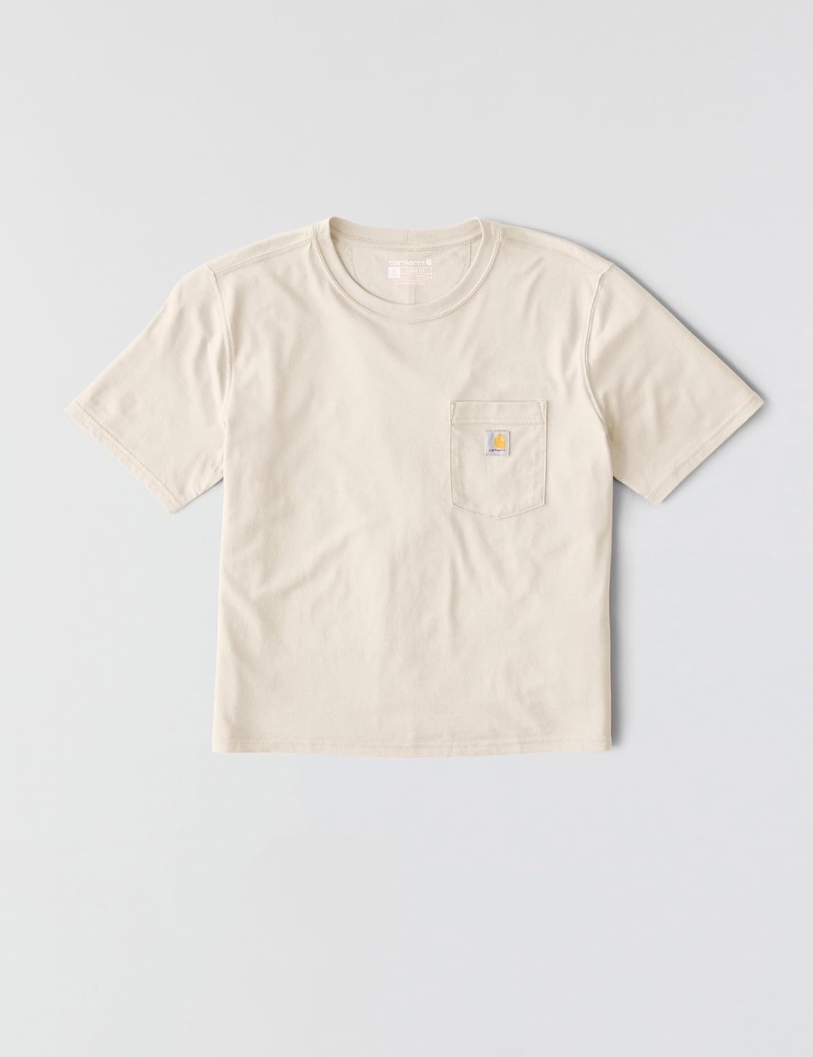image:imageCarhartt Womens Tencel Fiber Series Loose TShirtOat Milk Heather