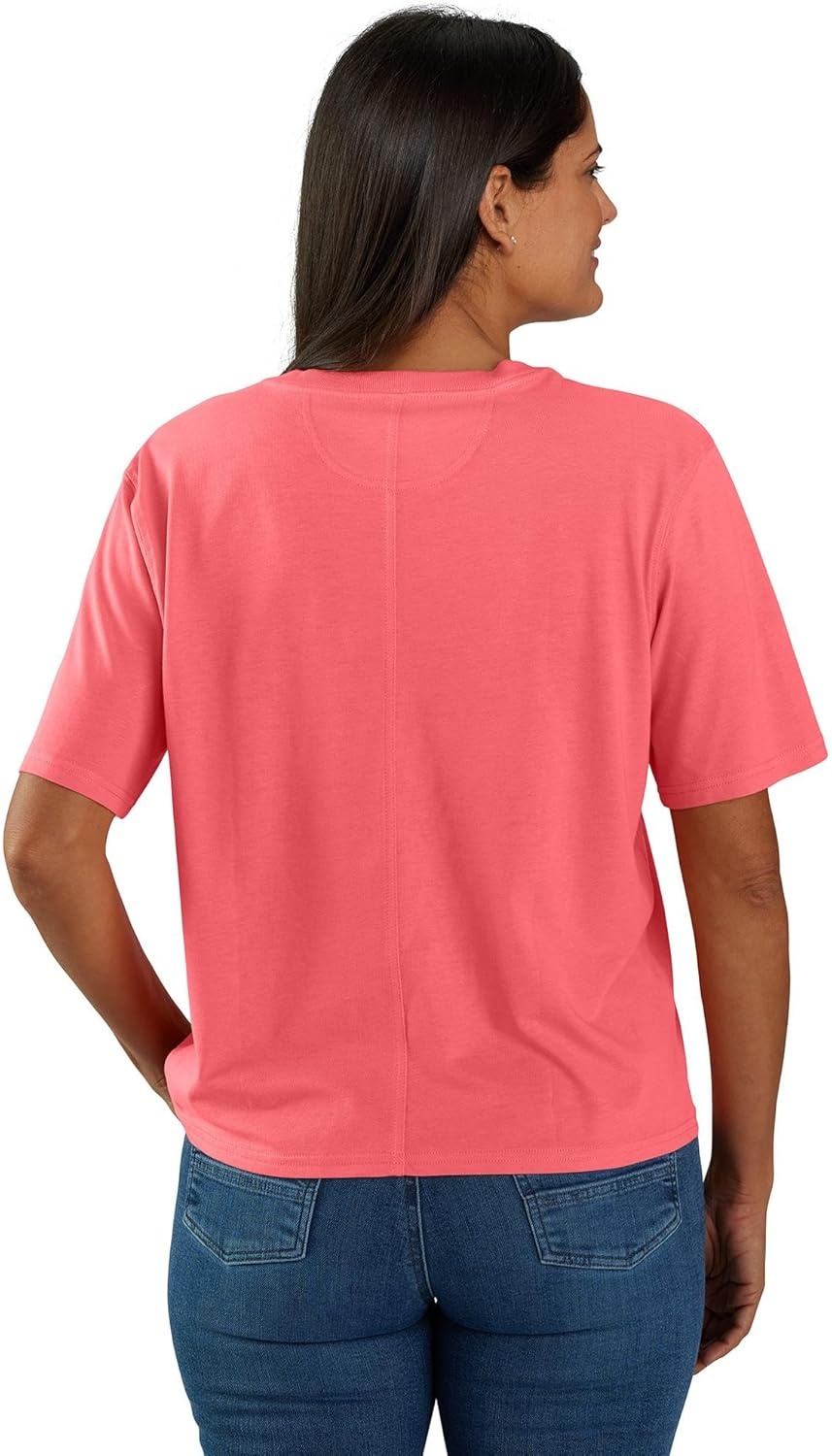 image:imageCarhartt Womens Tencel Fiber Series Loose TShirtPink Salmon
