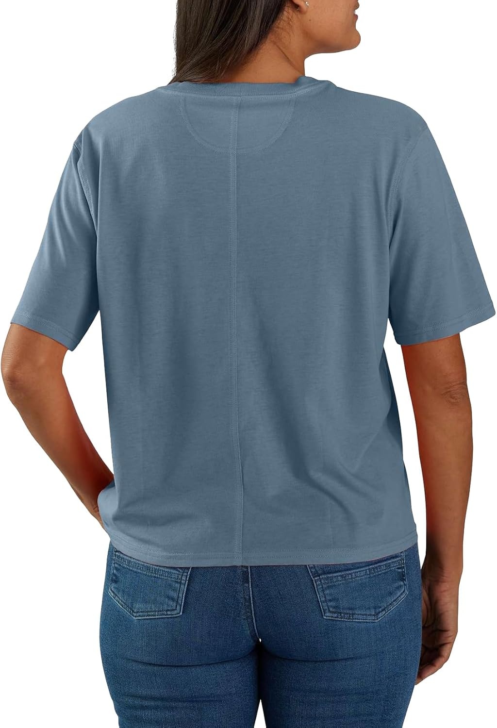 image:imageCarhartt Womens Tencel Fiber Series Loose TShirtThundercloud