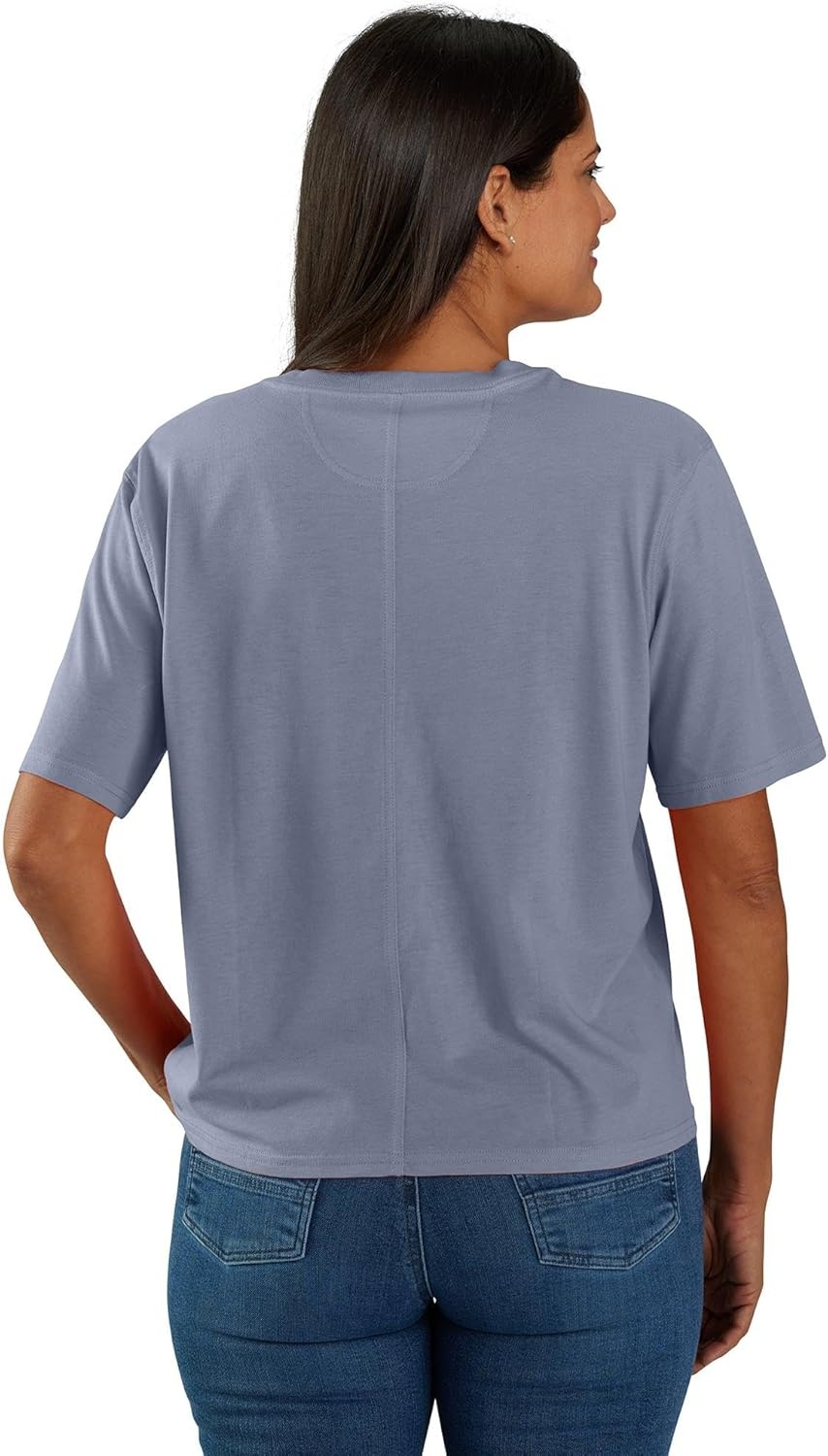 image:imageCarhartt Womens Tencel Fiber Series Loose TShirtWisteria