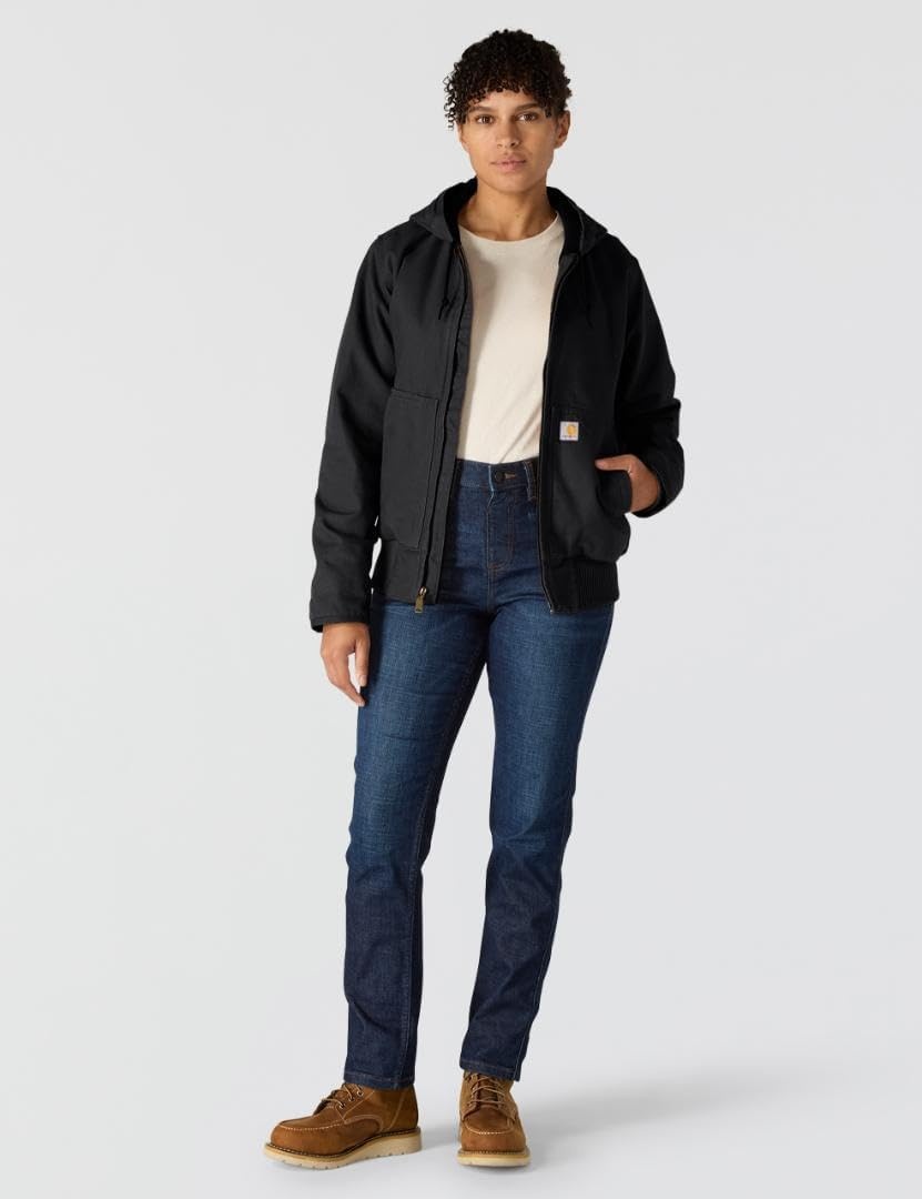 image:imageCarhartt Womens Washed Duck Active JacBlack