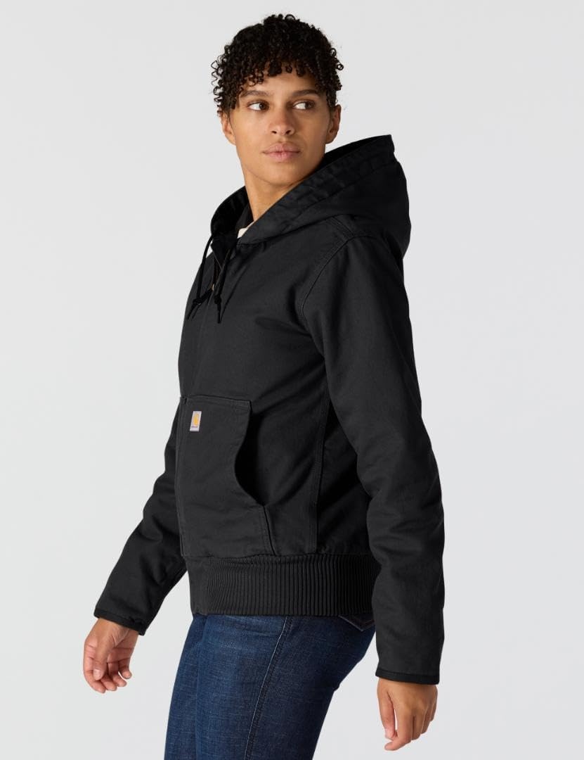 image:imageCarhartt Womens Washed Duck Active JacBlack
