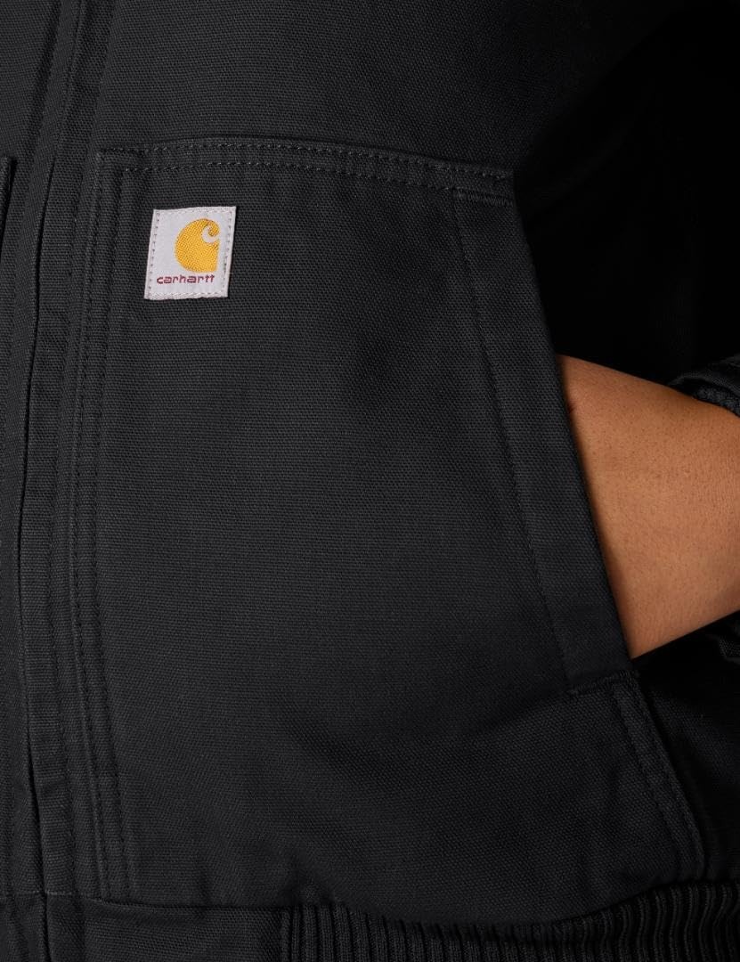 image:imageCarhartt Womens Washed Duck Active JacBlack