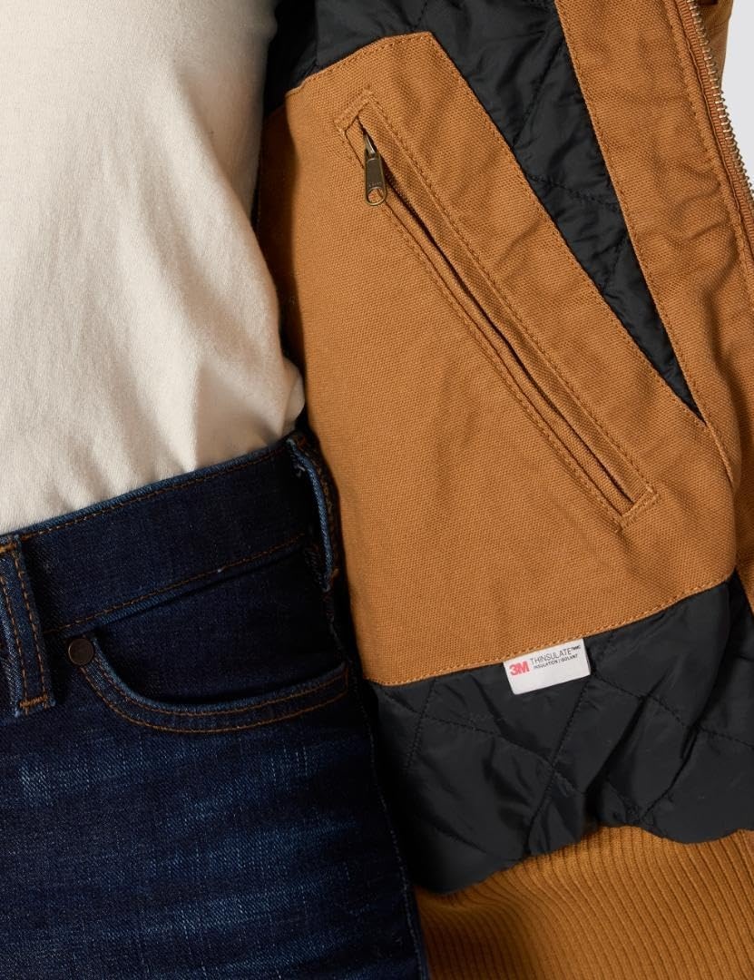 image:imageCarhartt Womens Washed Duck Active JacCarhartt Brown