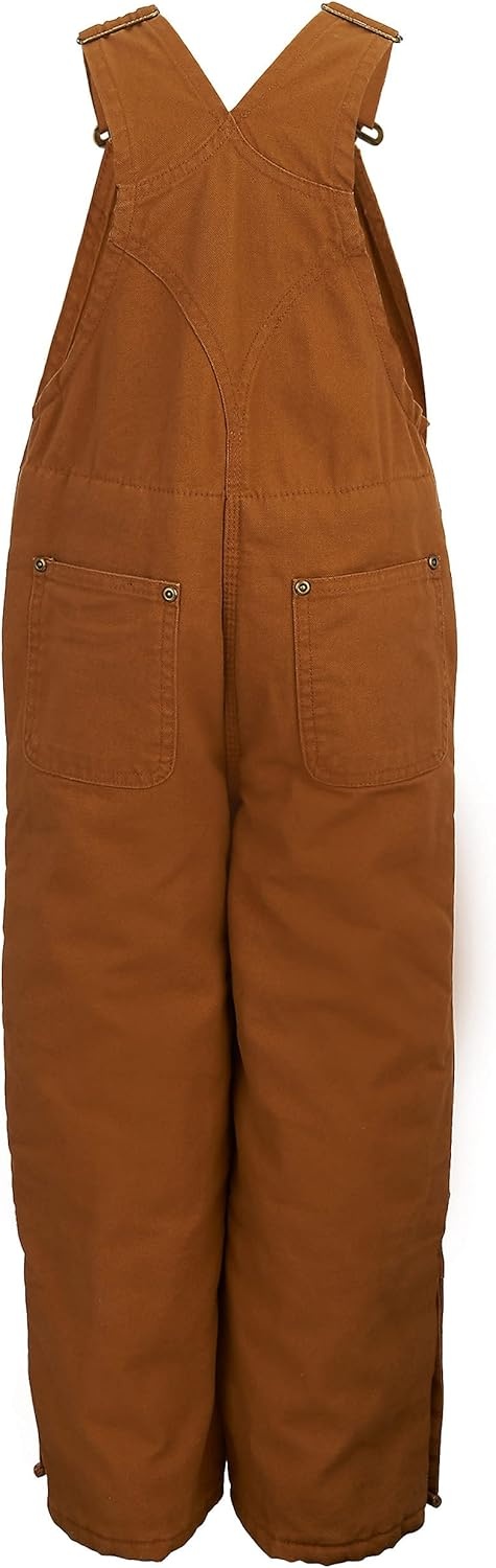 image:imageCarhartt boys Bib Overalls Lined and UnlinedCarhartt Brown