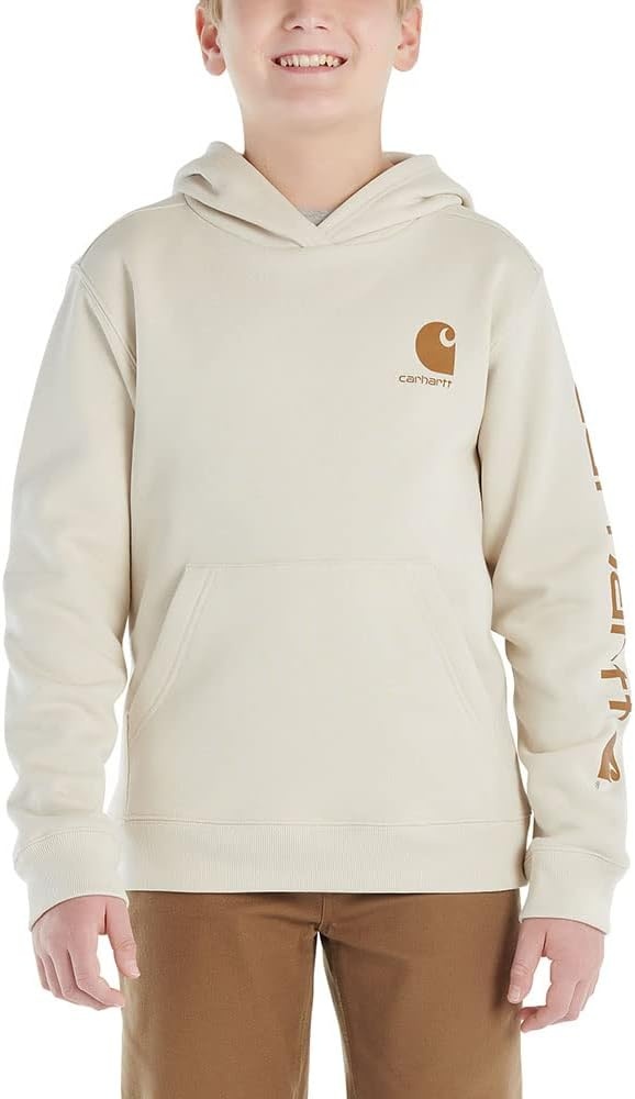image:imageCarhartt boys Hoodie Fleece Pullover SweatshirtHooded SweatshirtDark Malt