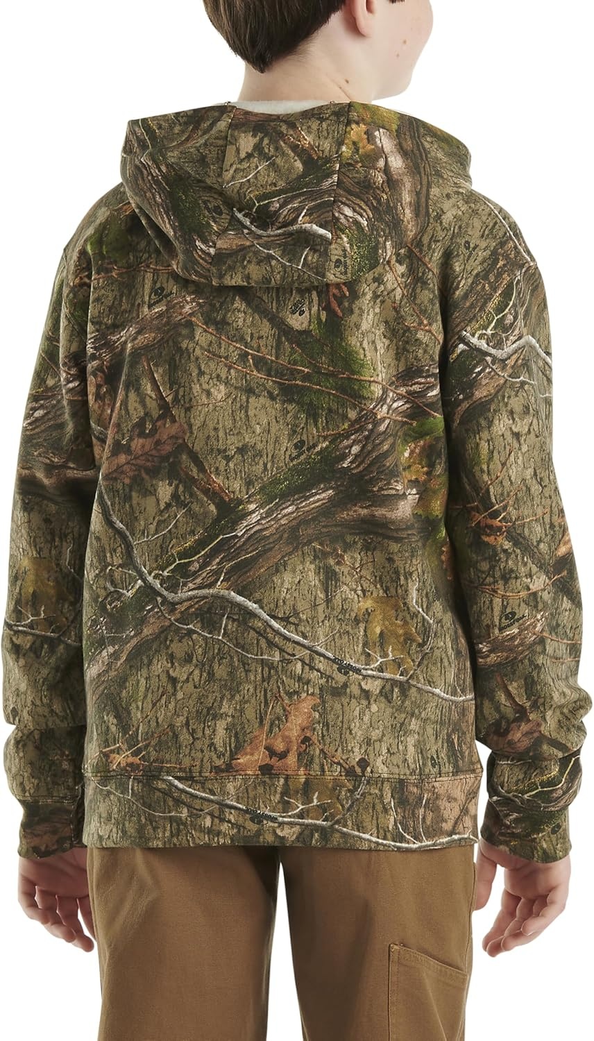 image:imageCarhartt boys Hoodie Fleece Pullover SweatshirtHooded SweatshirtMossy Oak Country Dna