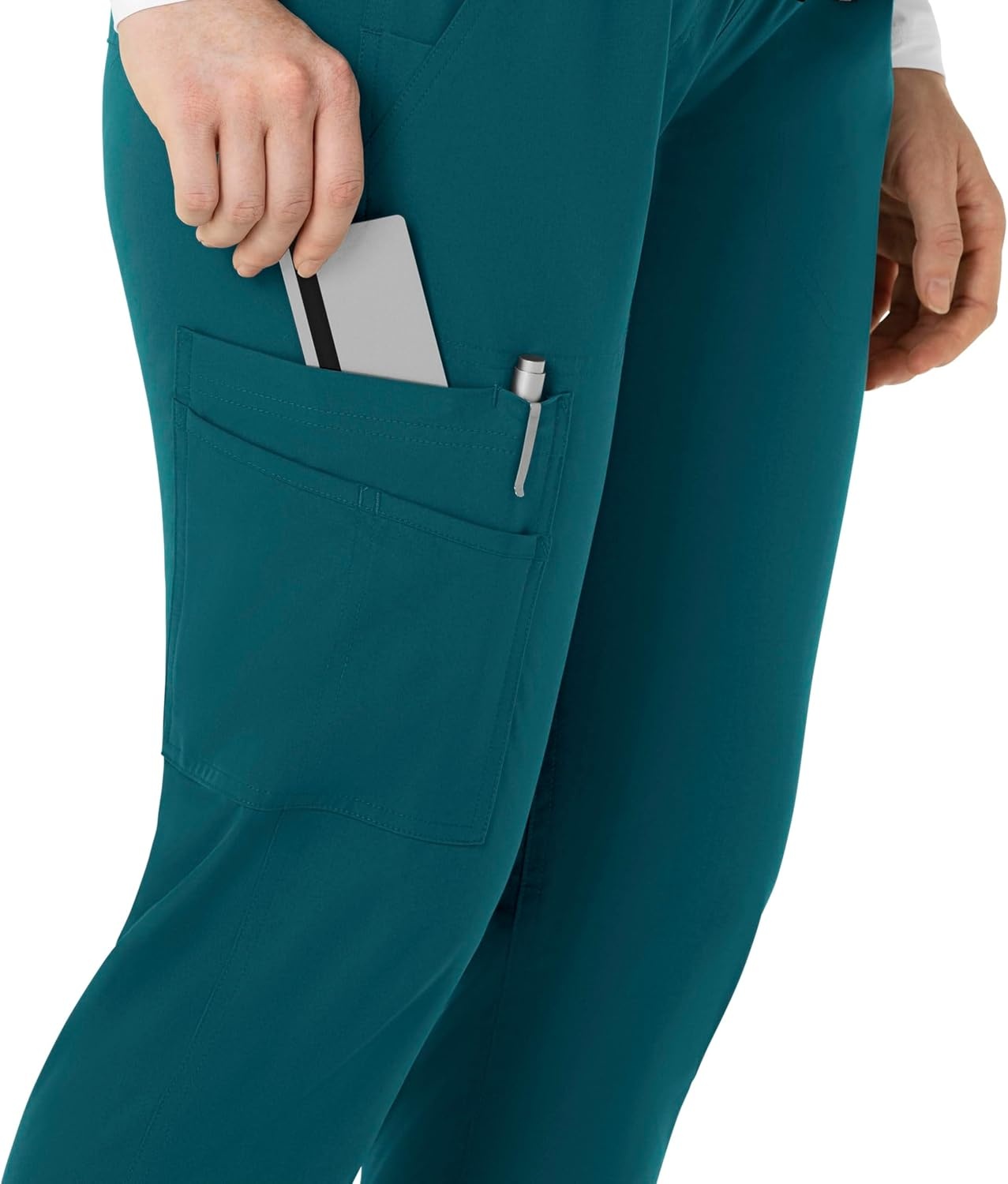 image:imageForce Essentials Womens Maternity Jogger Scrub PantCaribbean
