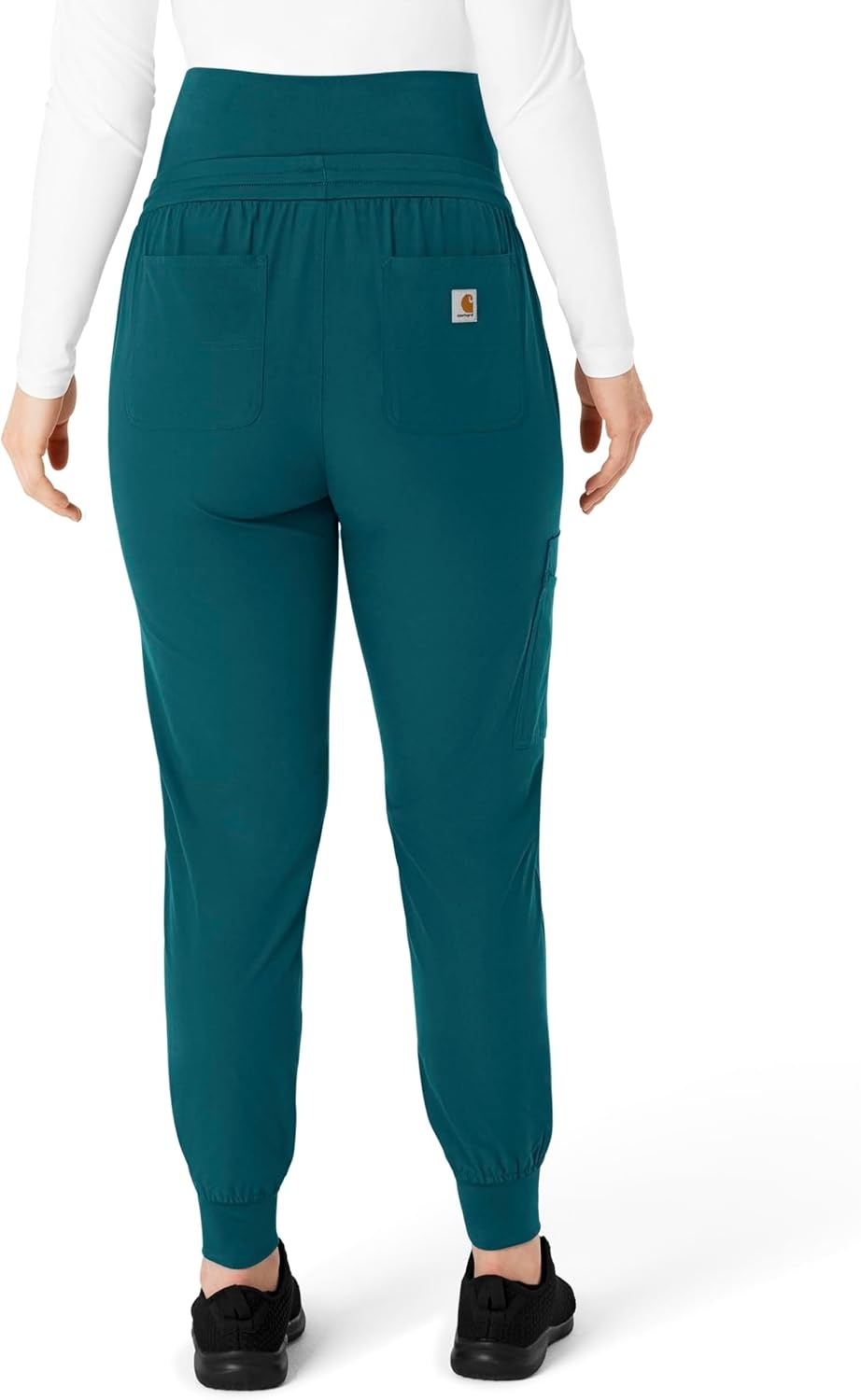 image:imageForce Essentials Womens Maternity Jogger Scrub PantCaribbean