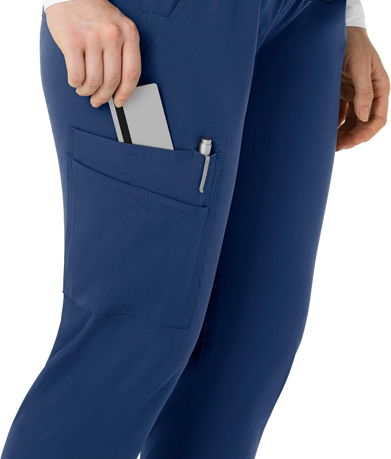 image:imageForce Essentials Womens Maternity Jogger Scrub PantNavy